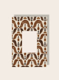 Boho Shapes Passpartout braun A4