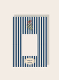 Mistelzweig Print gestreift Passpartout A4