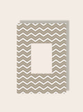 Zick Zack Passpartout beige A4