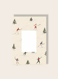 Tennis im Schnee Print Passpartout A4