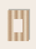 Streifen Passpartout vintage beige