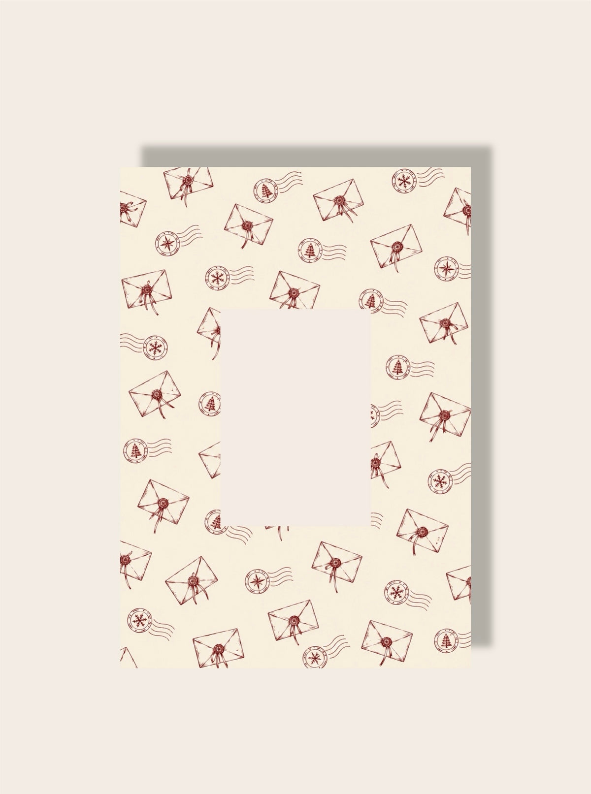Weihnachtspost Print Passpartout A4