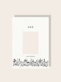 Hochzeit Tableset offwhite Passpartout A4