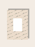 a little escape Passepartout Kalligraphie A4