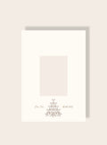 Hochzeit Martiniturm offwhite Passpartout A4