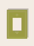 Wedding Initialen avocado A4